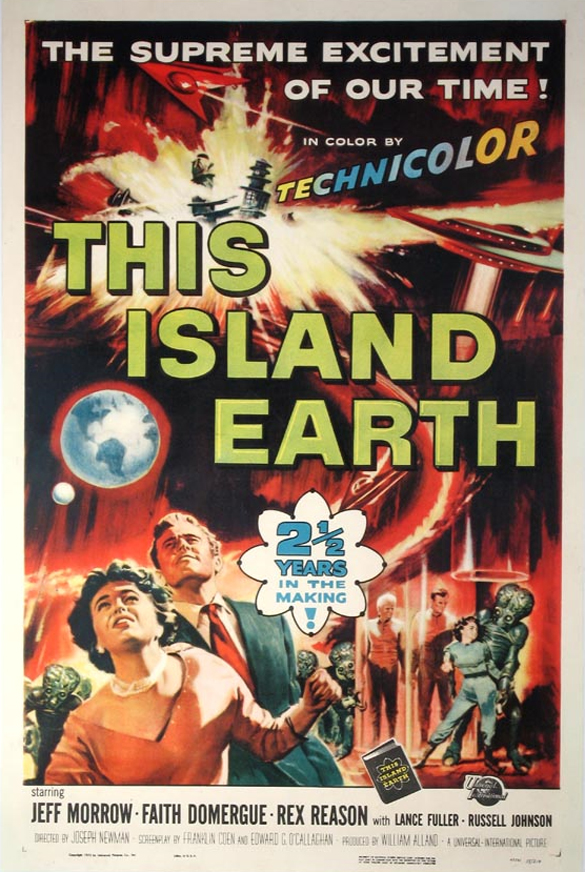 电影海报——地球之岛