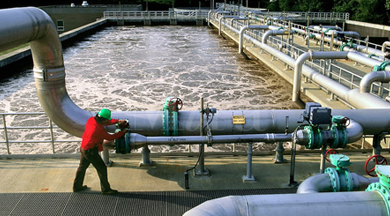 水系统技术:水处理，水分配和废水处理。