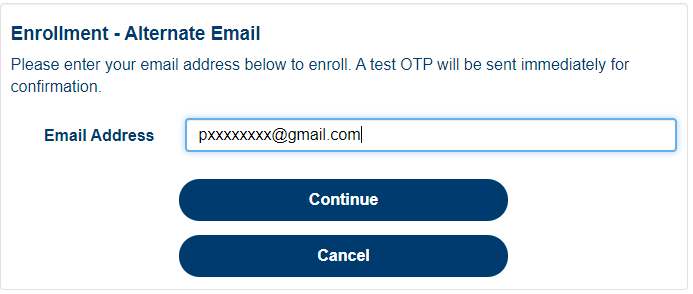 Portal Guard OTP邮件举例