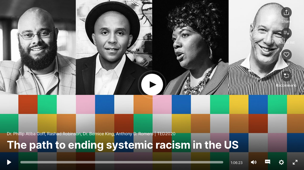 TEDx结束种族主义视频